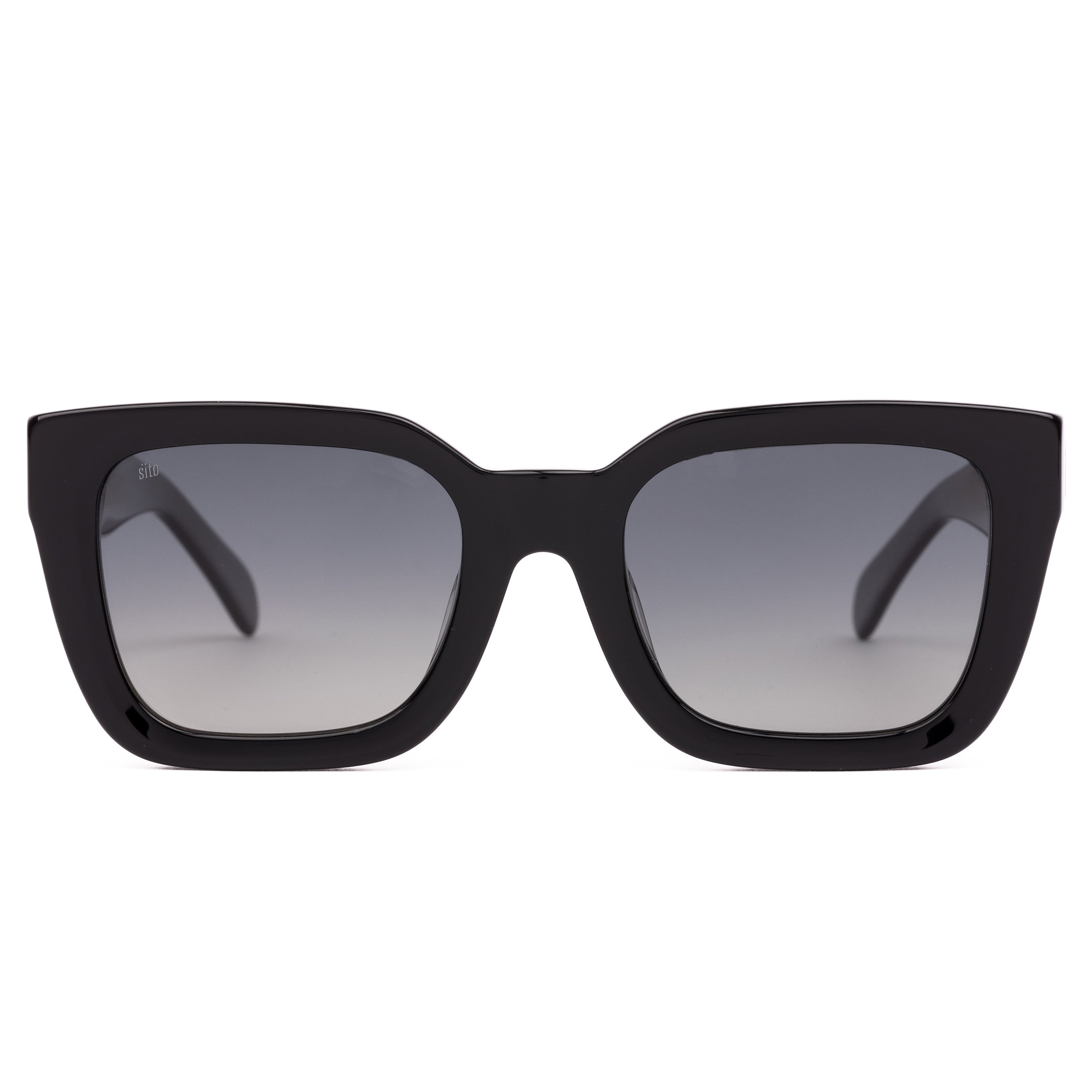 Harlow : Black / Square Stylish Sunglasses – sito shades USA