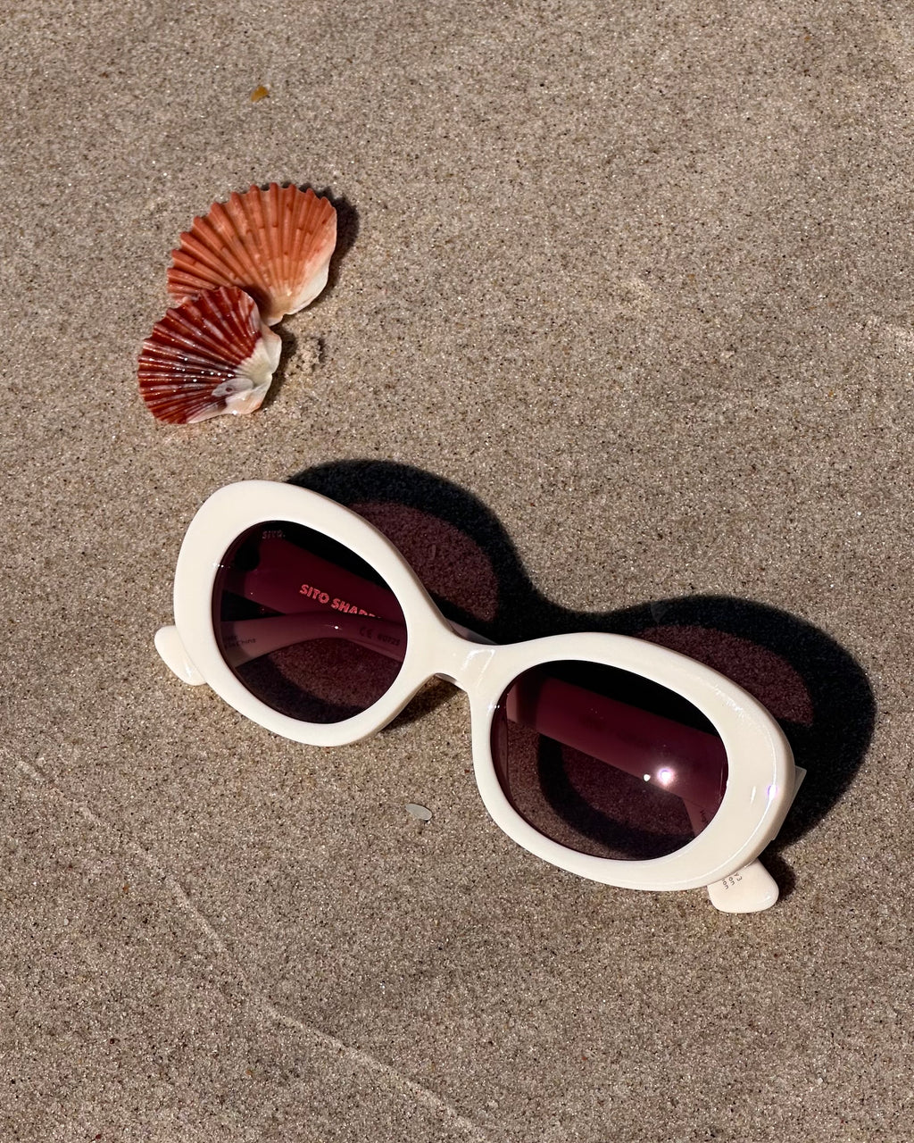 Luna : Cream / Rosewood Gradient