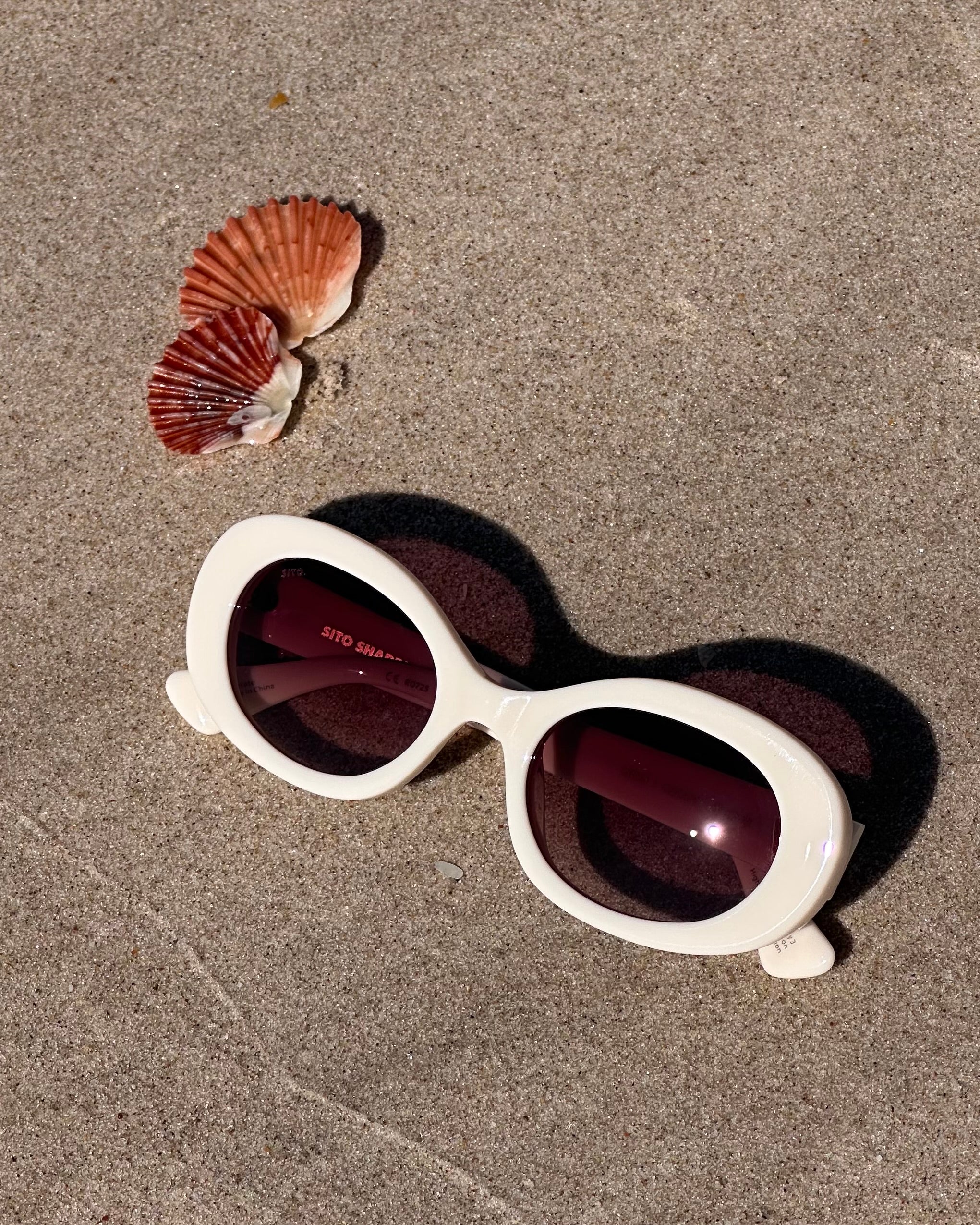 Luna : Cream / Rosewood Gradient