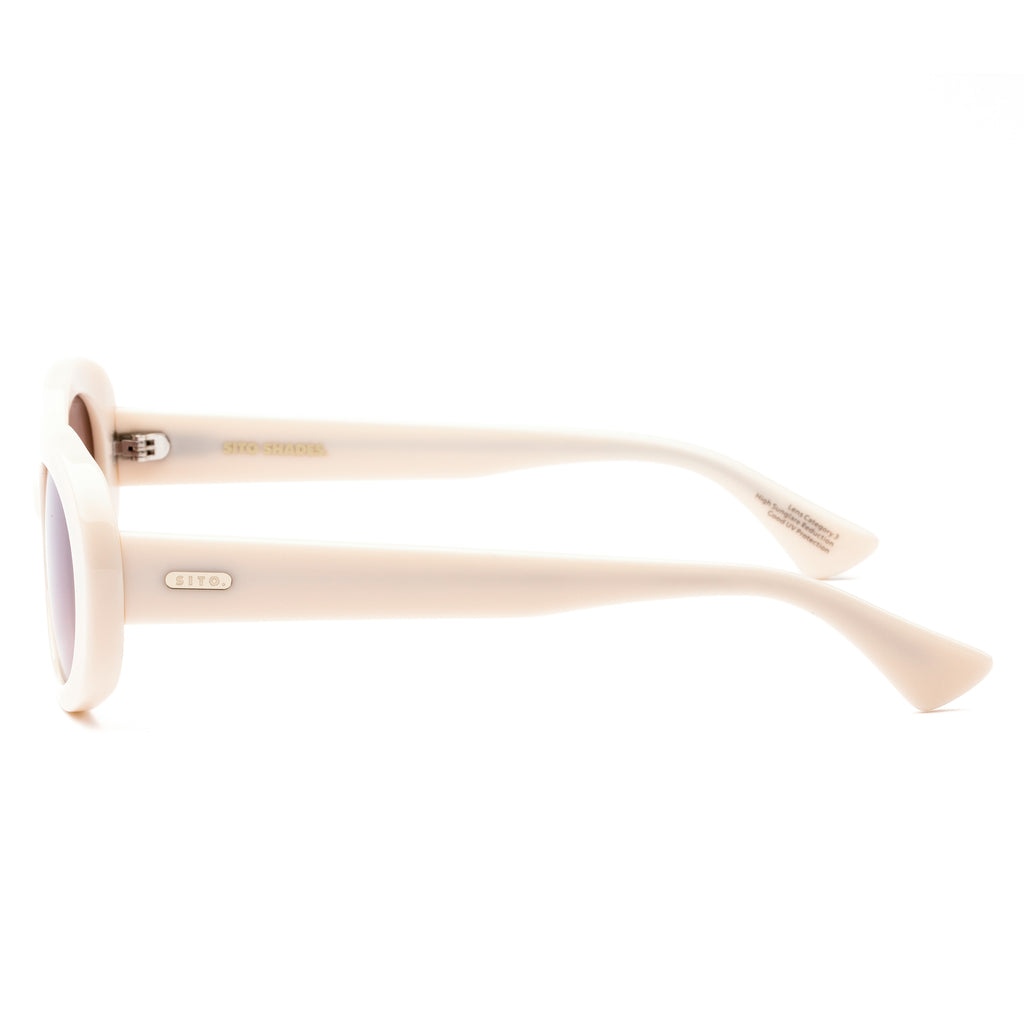 Luna : Cream / Rosewood Gradient