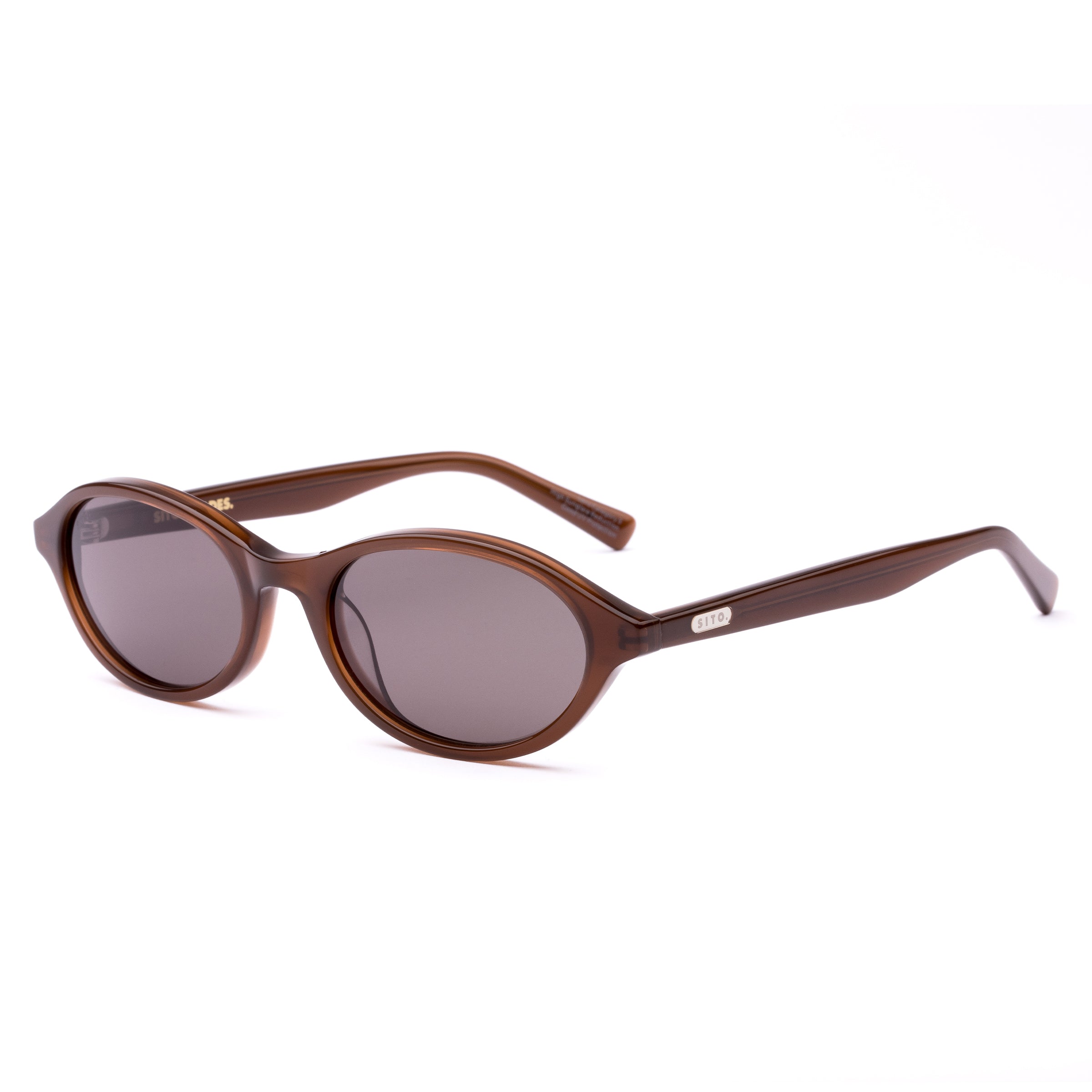 Orion : Milky Coco / Oval Shaped Sunglasses for Women – sito