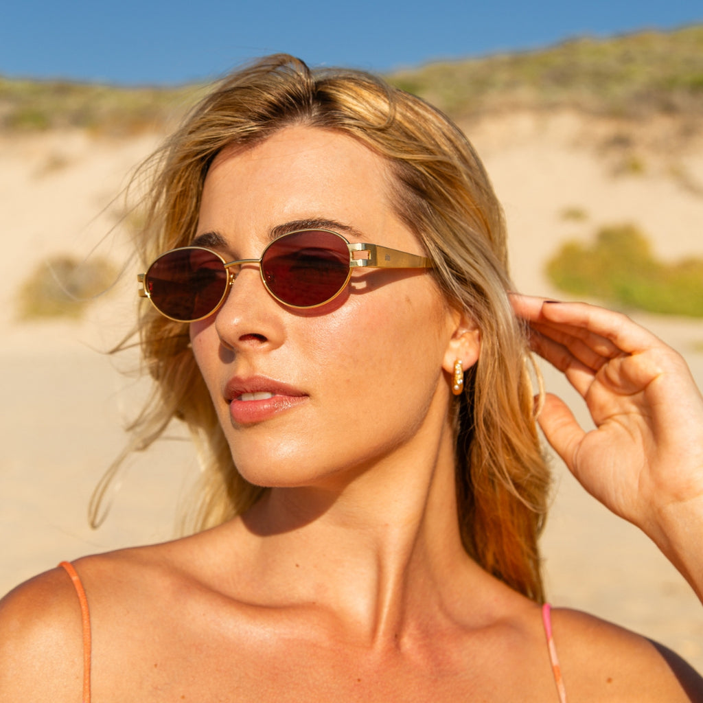 Stevie : Gold / Coffee