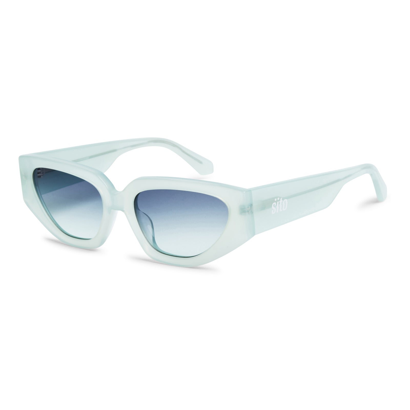 EYEWEAR Screen スクエアフレーム マーブルアセテート(グリーン) AXIS – sito shades USA
